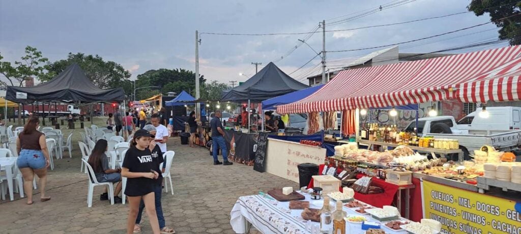 nova feira noturna do Jardim Santa Esmeralda