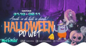 O Halloween no Wet está confirmado!