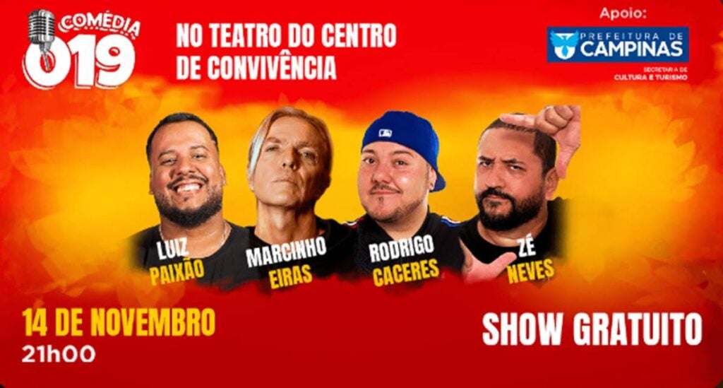 show gratuito de stand-up