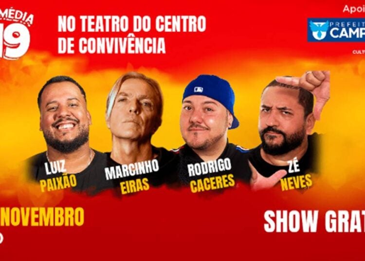 show gratuito de stand-up