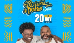 Roda de samba no feriado: Shopping Parque das Bandeiras tem programação especial com show do Quintal dos Prettos