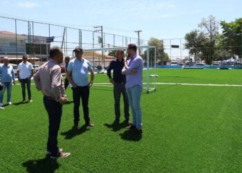 novo campo de futebol society