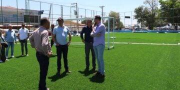 novo campo de futebol society
