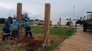 Hortolândia inicia paisagismo de novo parque no Jardim Amanda