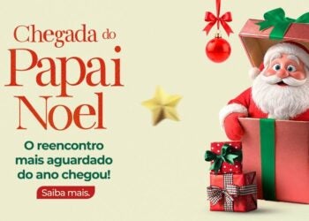 chegada do Papai Noel