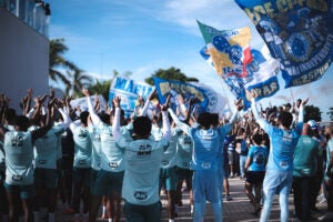 Adversário do Corinthians faz grande festa antes da decisão