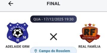 Real Família x Adelaide na final do Supermaster 45+