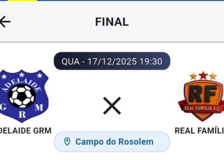 Real Família x Adelaide na final do Supermaster 45+