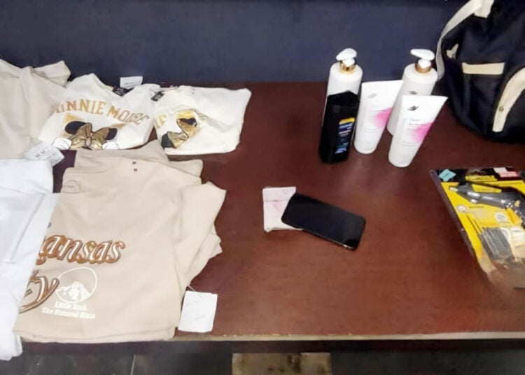 Mulher detida por furtos no comércio central de Hortolândia durante operação da Guarda Municipal