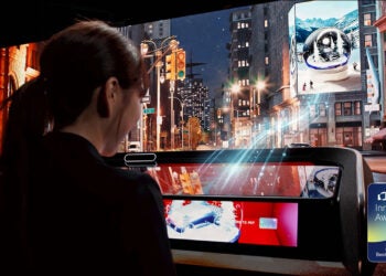 Plataforma de Cabine com IA da LG estreia na CES 2026