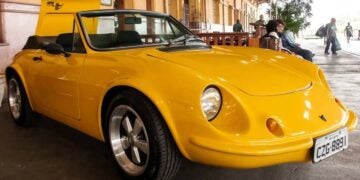 Encontro de carros antigos