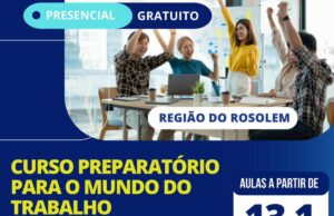 Curso Preparatório para o Mundo do Trabalho gratuito em Hortolândia