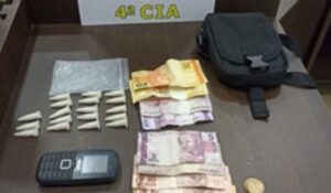 Homem é detido por tráfico de drogas no Jd. Amanda