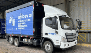 Foton fornece 20 caminhões para operações logísticas da Ambev em São Paulo