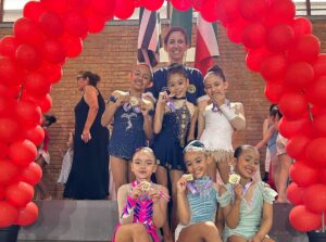 Festivais de encerramento esportivo agitam Hortolândia com ginástica rítmica e balé