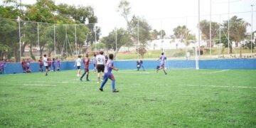 Área de lazer no Jd. Amanda