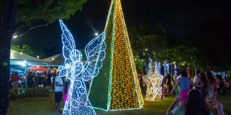 programação de natal