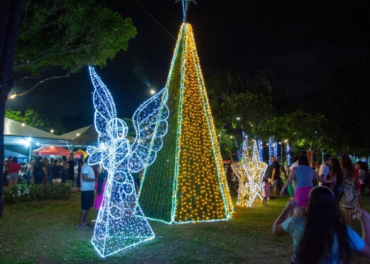programação de natal