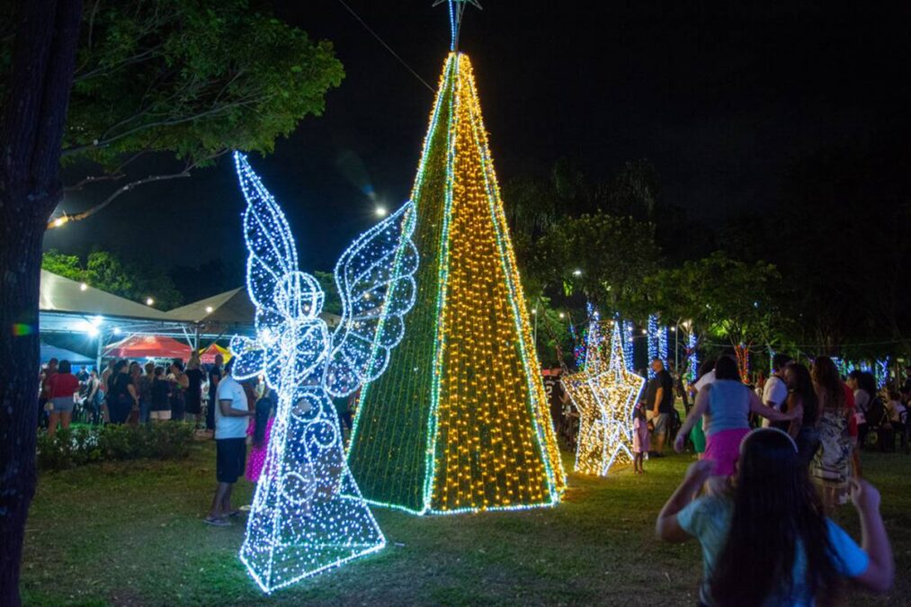 programação de natal