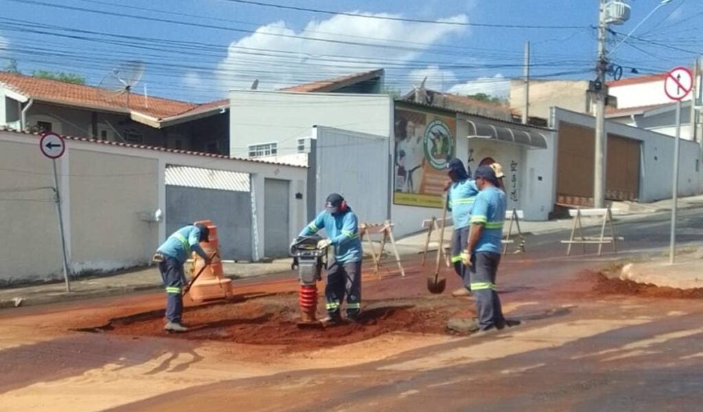 Prefeitura conclui manutenção e realocação de tubulações no Jardim Ricardo