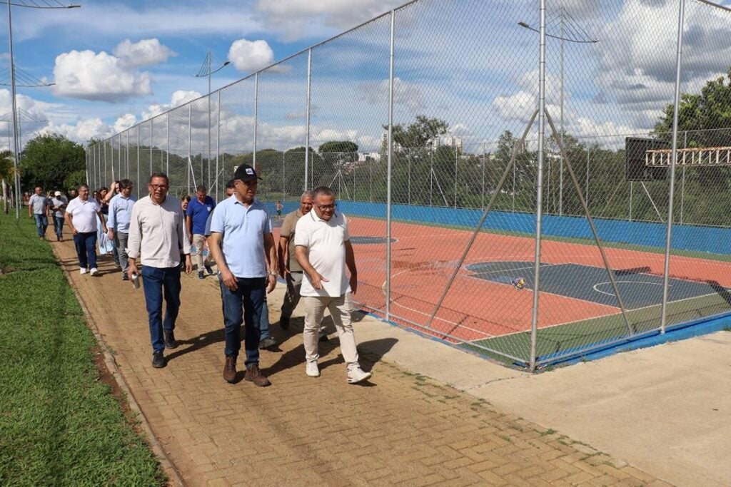 primeira etapa do Parque Socioambiental do Jardim Amanda