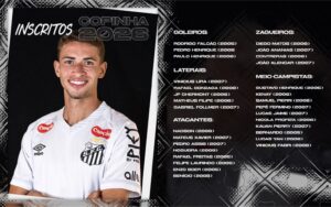 Saiba como ver os jogos do Santos na Copinha
