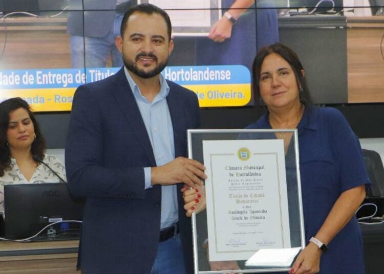 Título de Cidadã Honorária