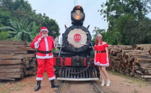 Trem de Natal ilumina o trajeto entre Campinas e Jaguariúna neste sábado (20)