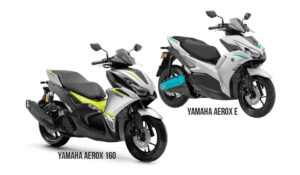 Yamaha apresenta Aerox elétrica na Índia enquanto Aerox 160 chega ao Brasil em 2026