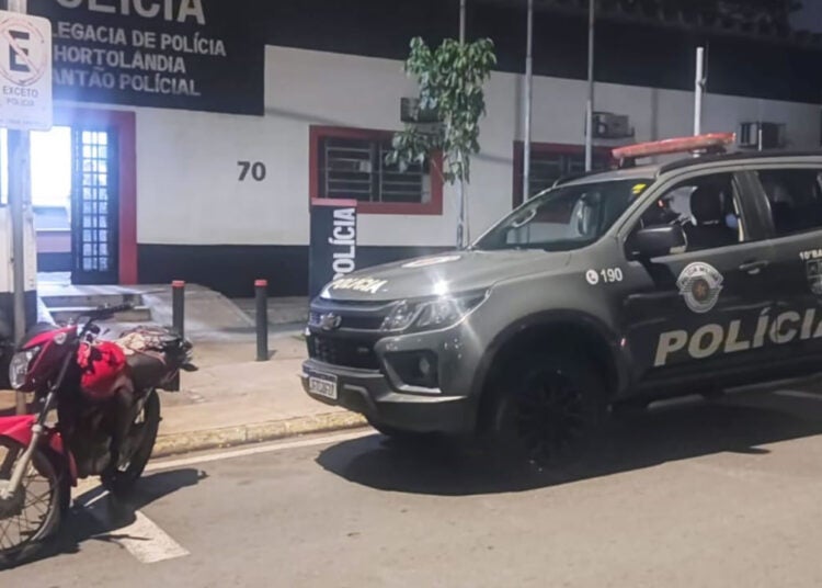 BAEP Hortolândia prende homem por adulteração de placa de motocicleta