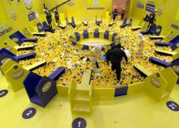 BBB 26: Henri Castelli convulsiona em prova - Foto reprodução Rede Globo