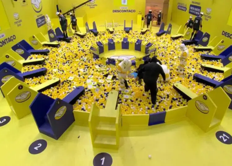 BBB 26: Henri Castelli convulsiona em prova - Foto reprodução Rede Globo