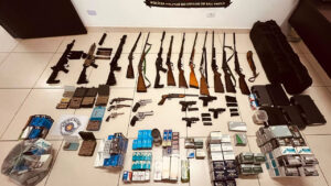 Homem preso em Sumaré com arsenal e mais de 11 mil munições