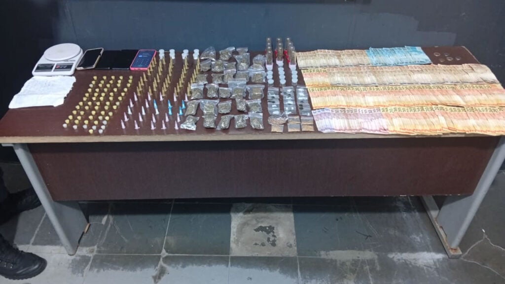 Tráfico de drogas BAEP prende dois durante operação em Hortolândia