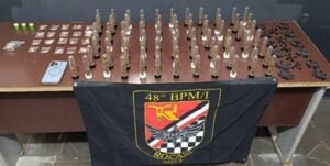 Homem é preso com 1,4 kg de drogas em ponto conhecido de tráfico no Jardim Amanda