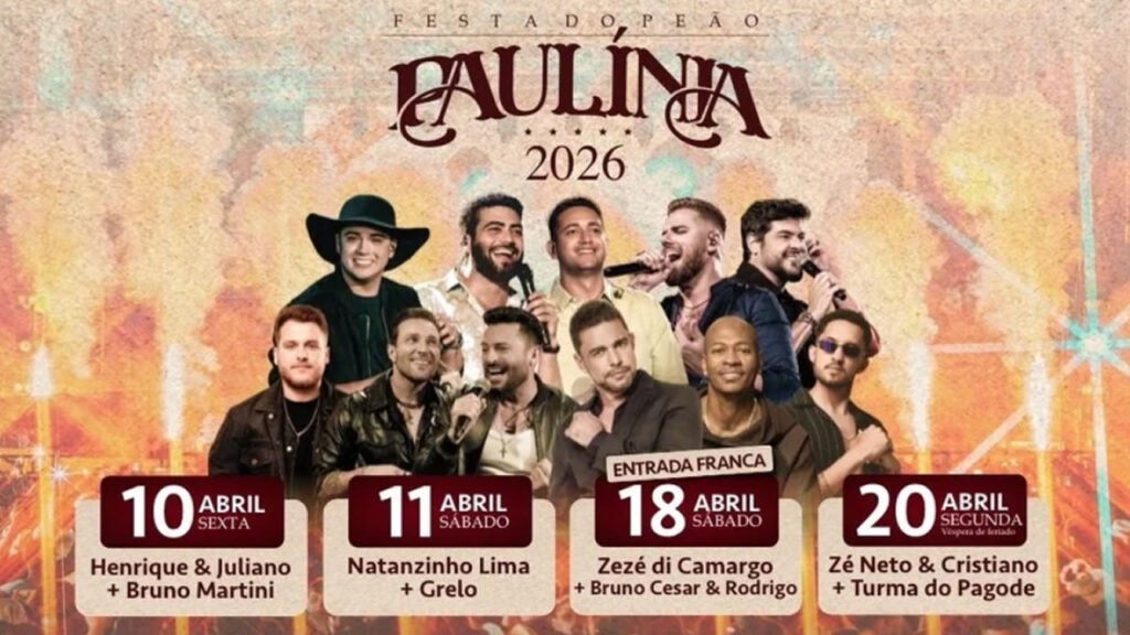 Festa do Peão de Paulínia 2026