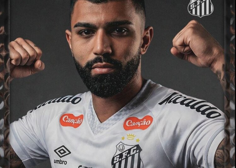 Santos anuncia Gabigol