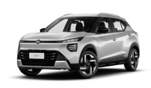 Nissan Kait 2026 com diversos acessórios, amplia opções de personalização no Brasil