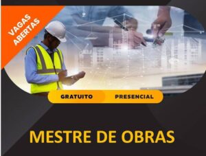 SENAI Sumaré abre inscrições gratuitas para curso de Mestre de Obras com início em janeiro