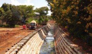 Obra de canalização do Parque Socioambiental do Jardim Amanda utiliza tecnologia sustentável