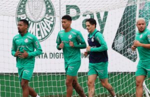 Palmeiras se prepara para Choque-Rei com Andreas e Vitor Roque