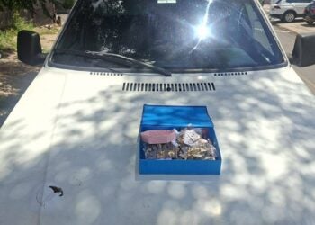 Mulher é presa no Pq. Pavan, suspeita de estar envolvida em roubo de residência