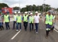 Obras do Viaduto da Vila Real