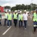 Obras do Viaduto da Vila Real
