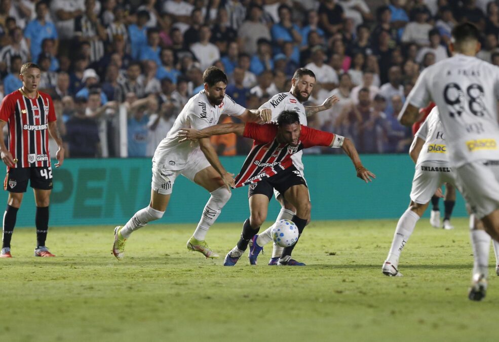 Santos x São Paulo futebol