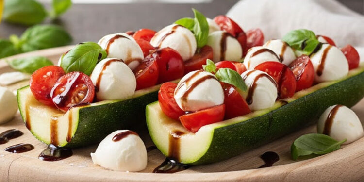 Abobrinha caprese