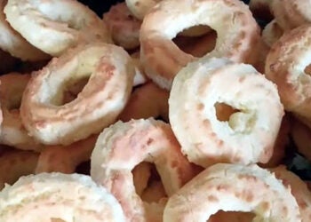 Bolacha de coco ralado