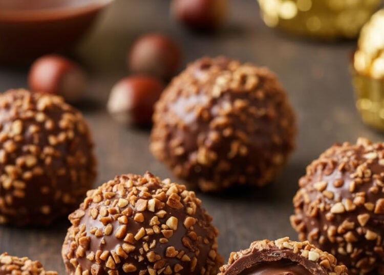 Ferrero Rocher caseiro