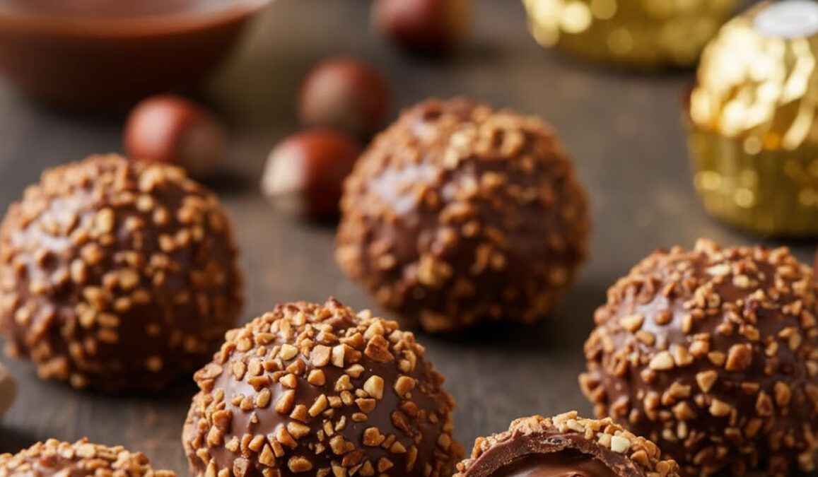 Ferrero Rocher caseiro