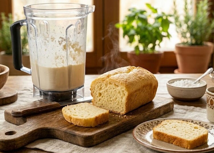 Pão de liquidificador